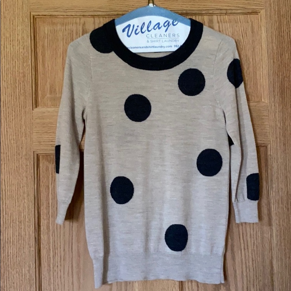 J.Crew 100% merino wool 3/4 length sweater.